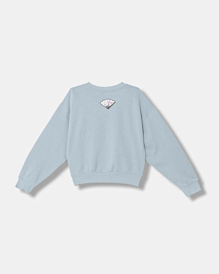 United Colors of Benetton çocuk pamuklu sweatshirt