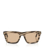 TOM FORD Square Lelio Sunglasses