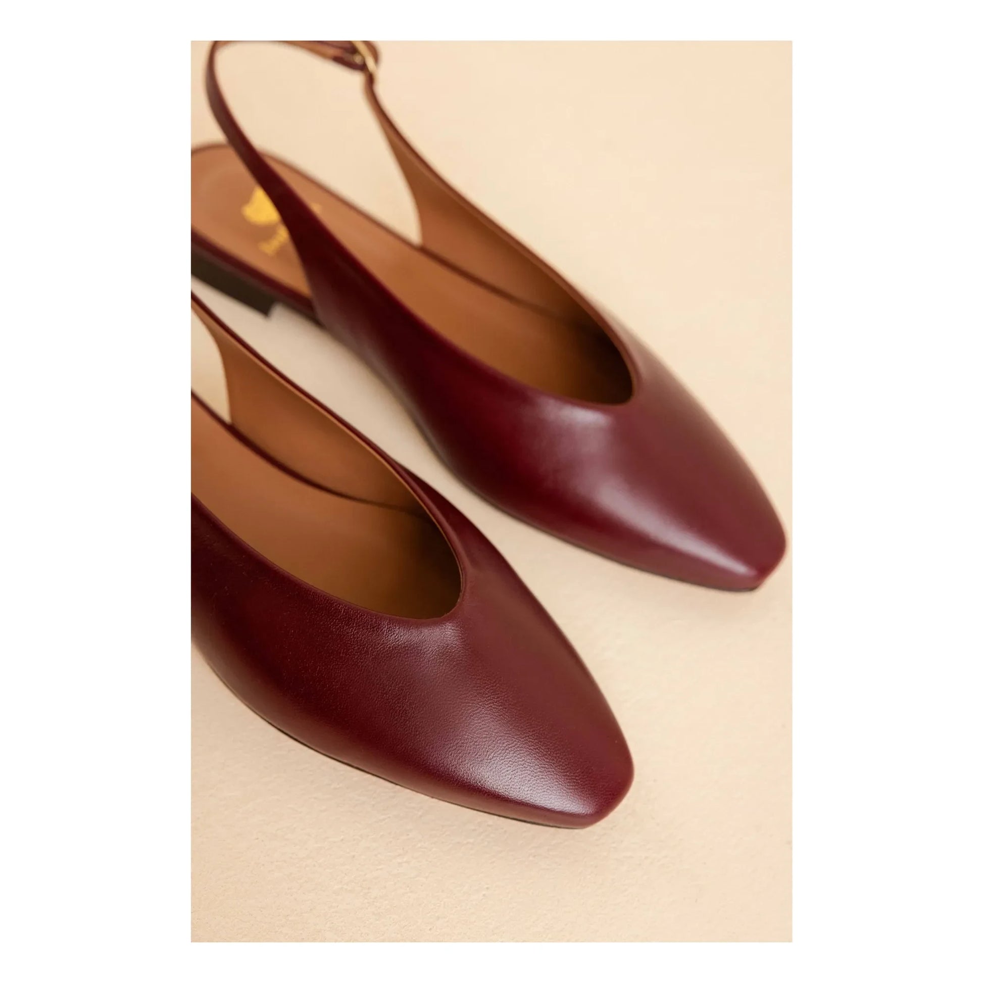 Bobbies - Ballerinas Anouk Leather | Garnet