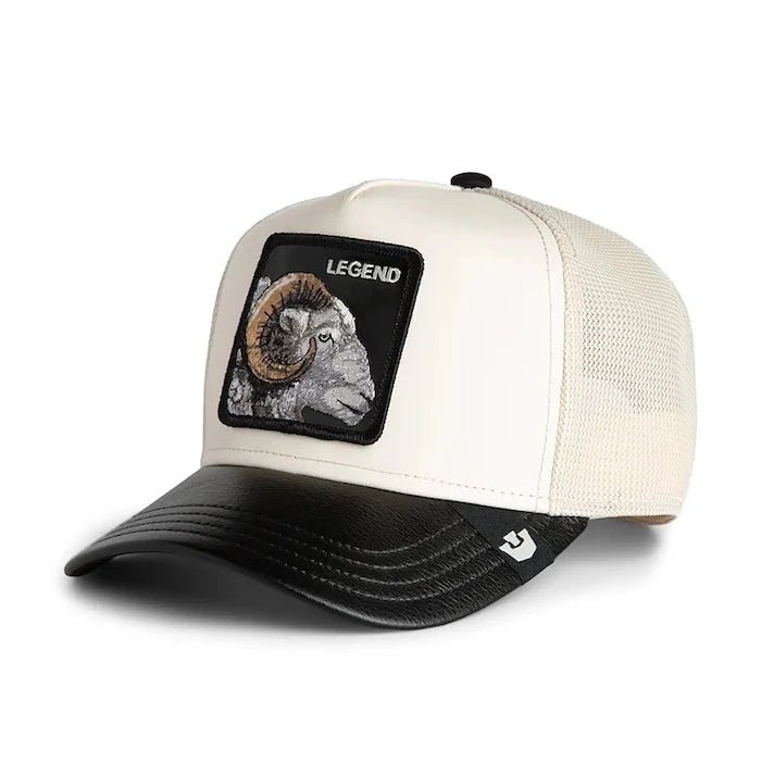 Goorin Bros шапка trucker Faux Leather Ram