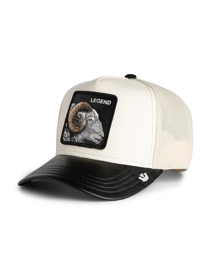 Goorin Bros trucker şapka Faux Leather Ram