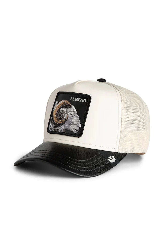 Goorin Bros шапка trucker Faux Leather Ram