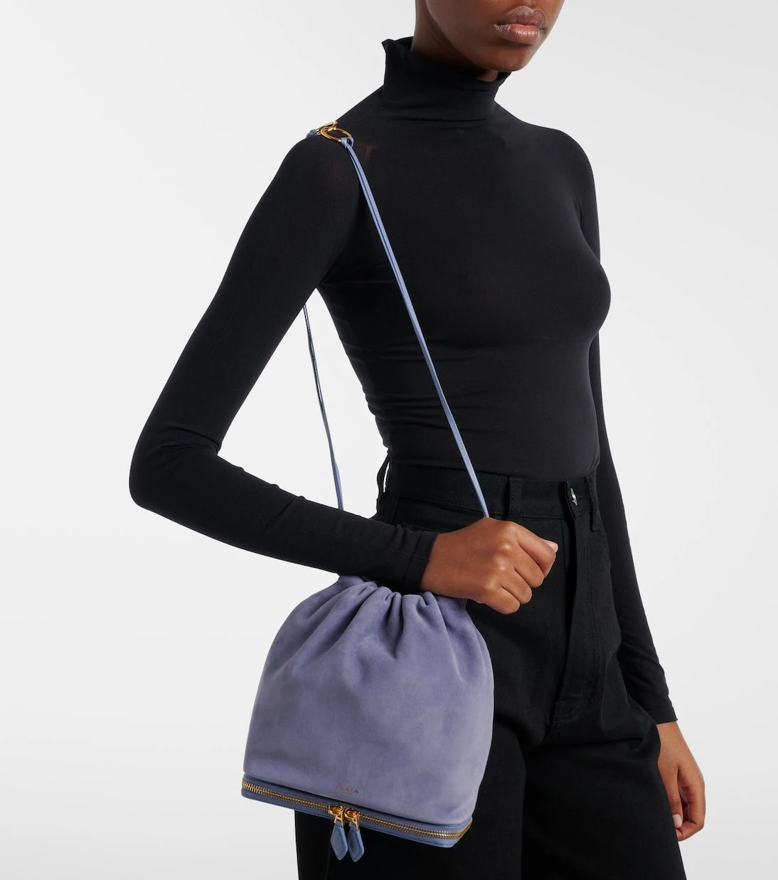 Alaïa - Le Pochon suede bucket bag