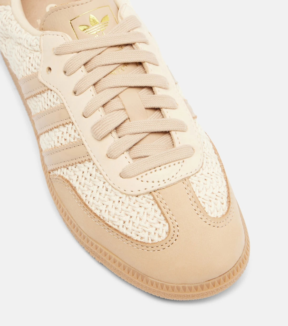 Adidas - Samba OG leather-trimmed sneakers