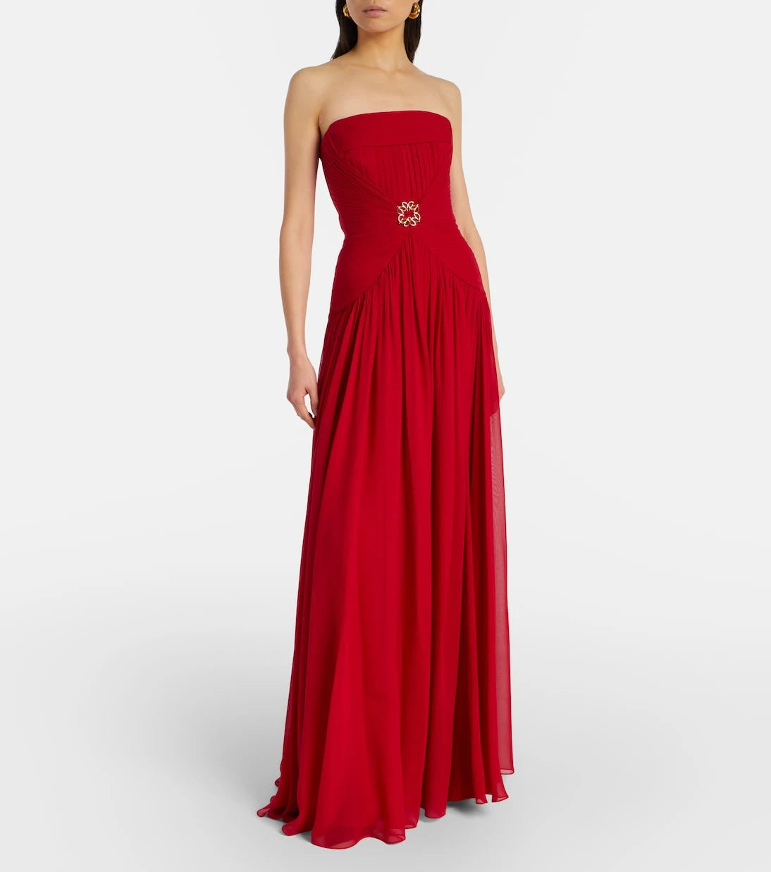 Elie Saab - Silk bustier gown