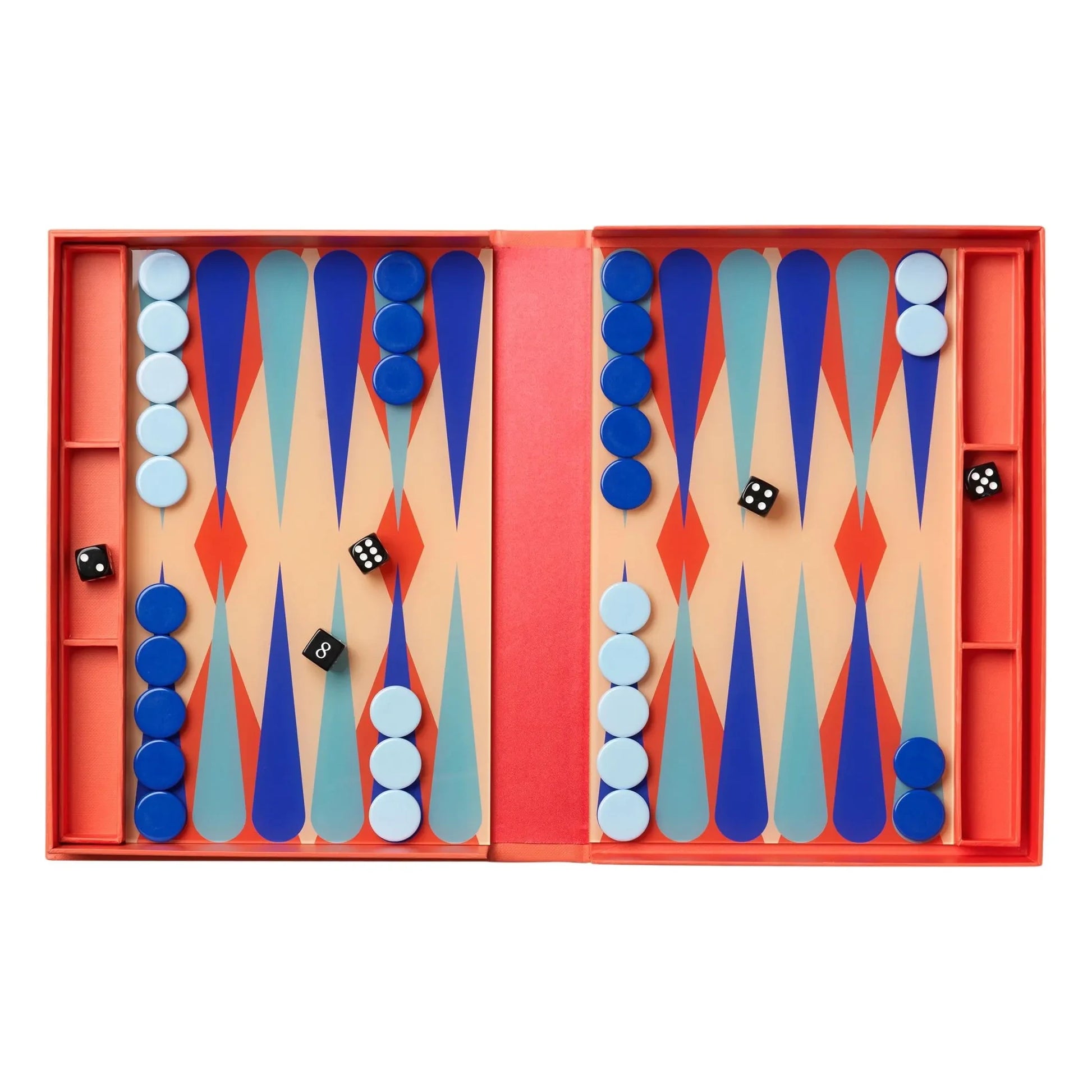 PrintWorks - Backgammon game | Red