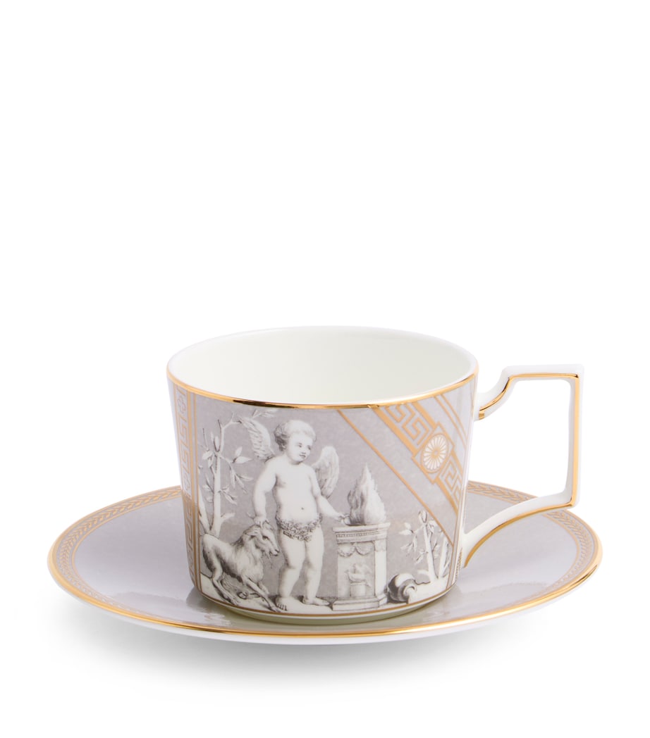 Renaissance Teacup and Saucer