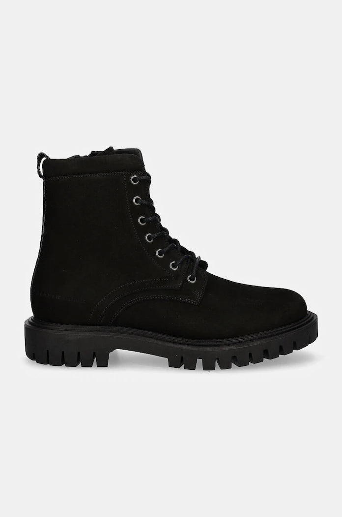 Кожени обувки Tommy Hilfiger CASUAL HILFIGER CHUNK Z NBK BOOT