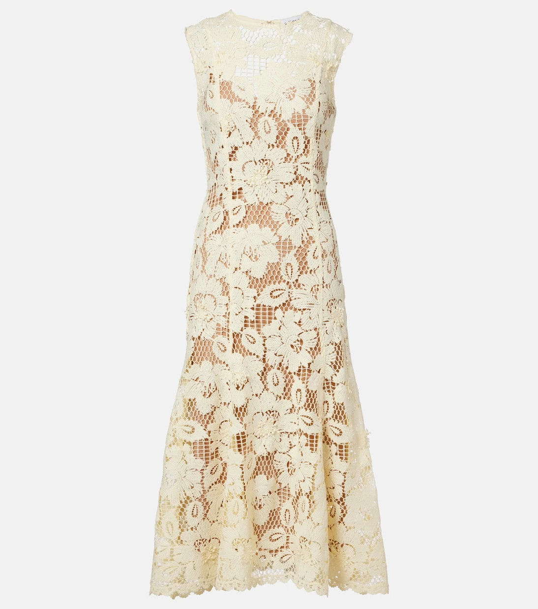 Self-Portrait - Embellished midi dress