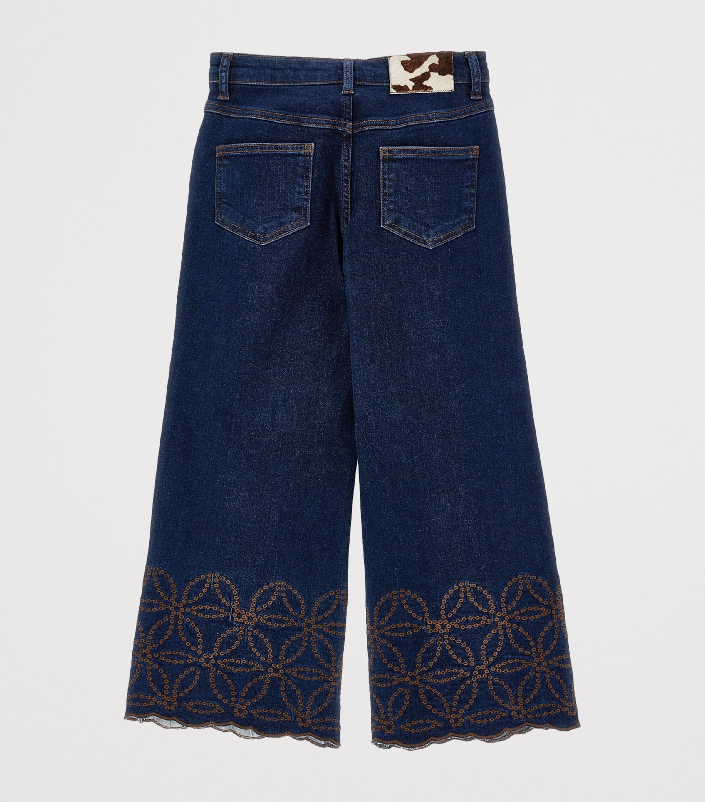 Embroidered-Detail Jeans (4-12 Years)
