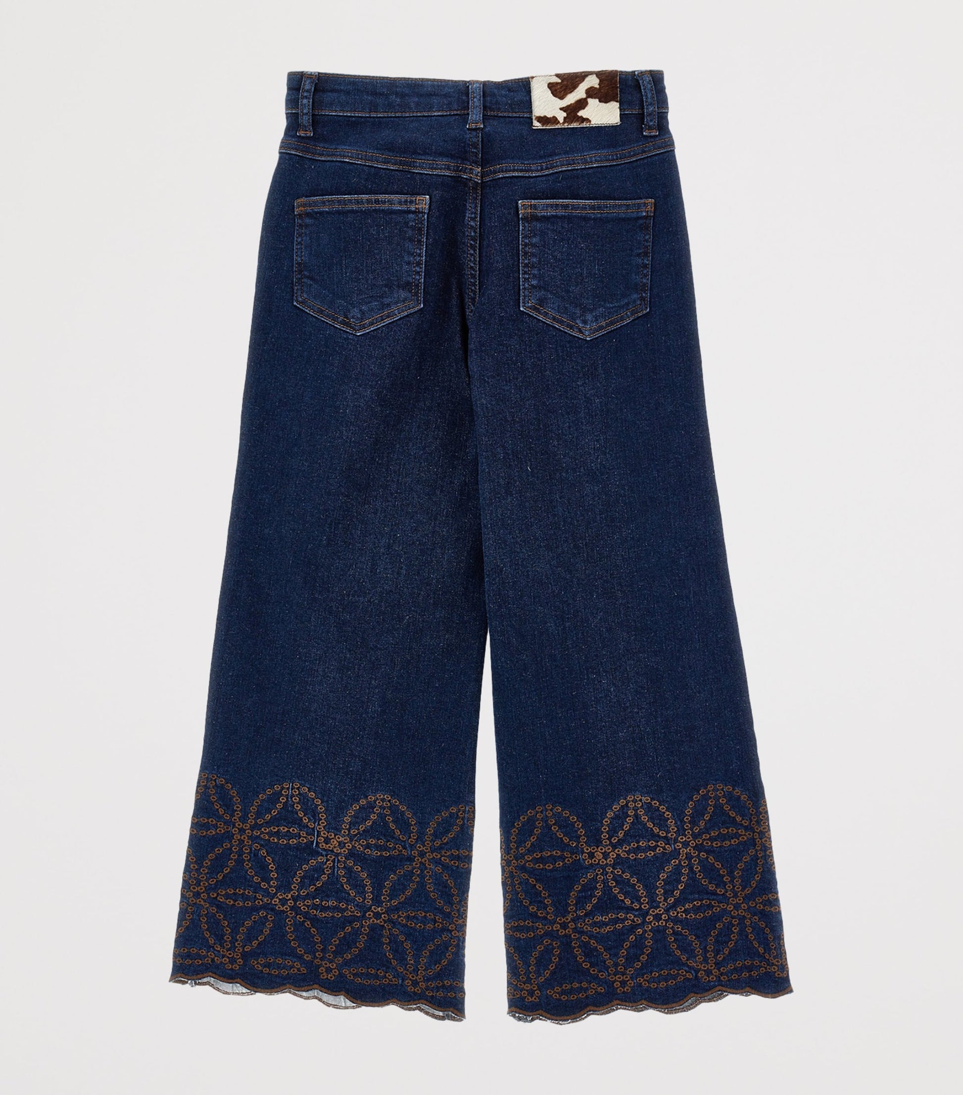 Embroidered-Detail Jeans (4-12 Years)