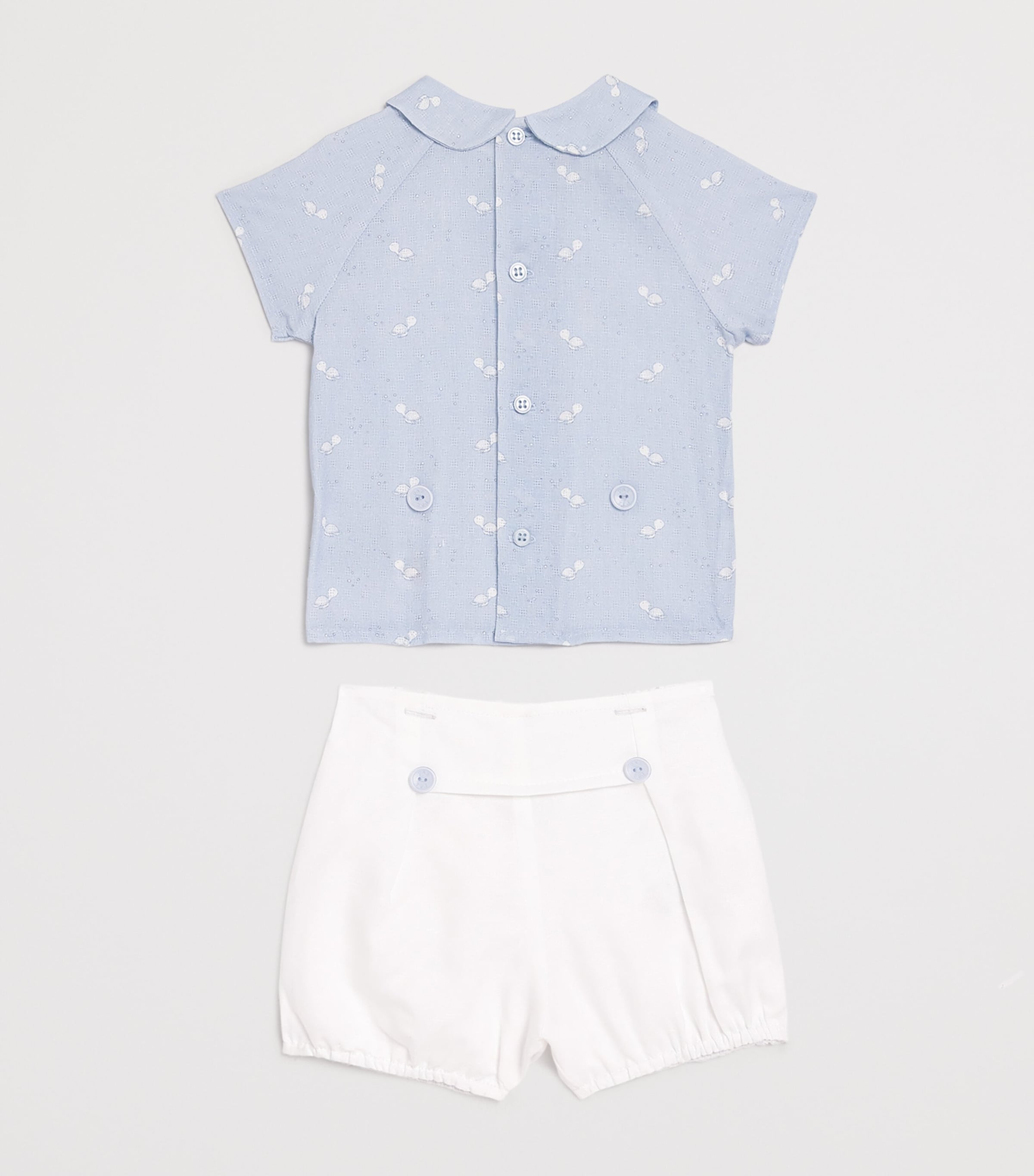 Linen Shirt and Shorts Set (1-24 Months)