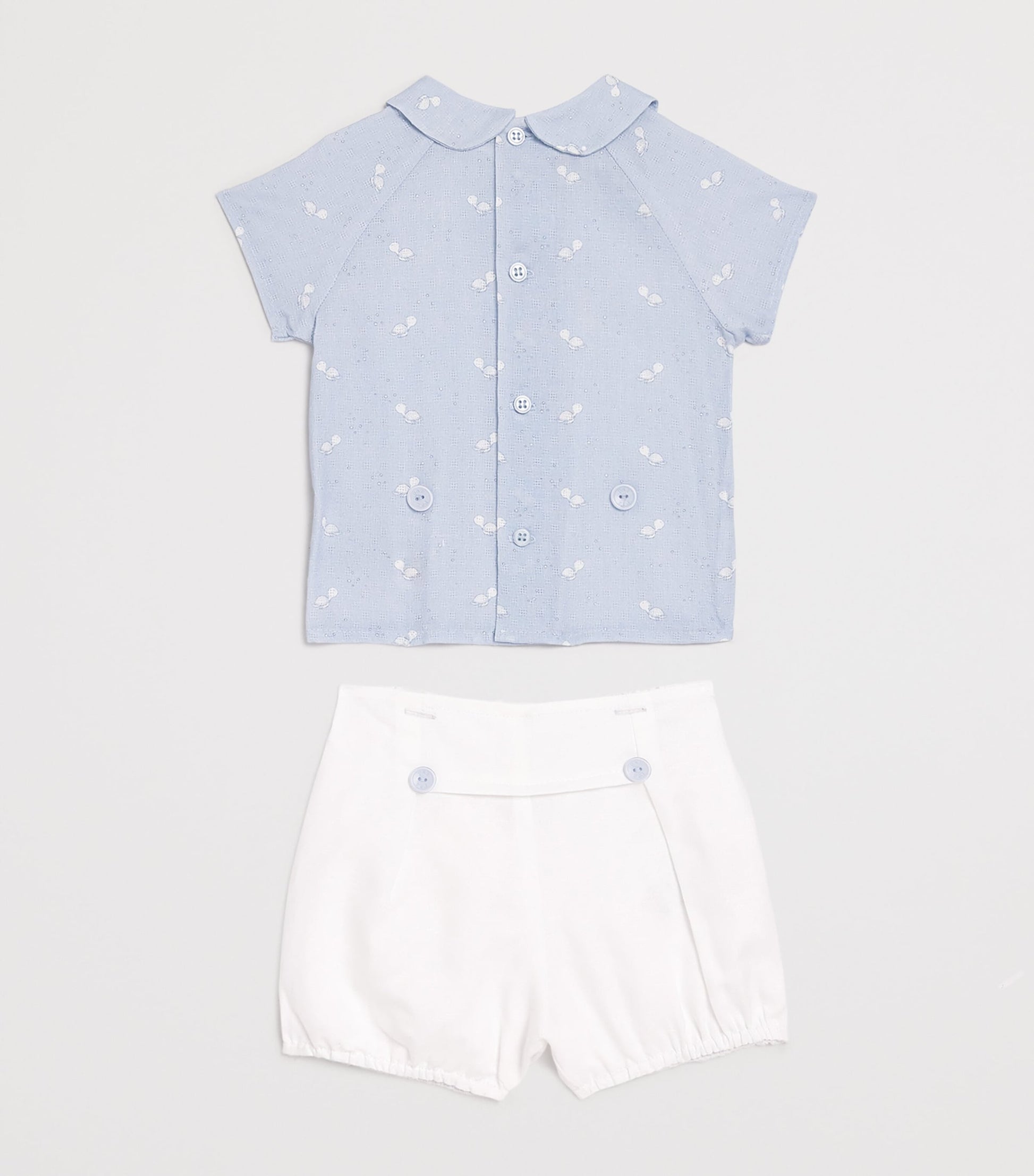 Linen Shirt and Shorts Set (1-24 Months)