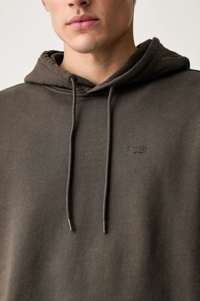 Levi's erkek kapüşonlu pamuklu sweatshirt THE ORIGINAL HM