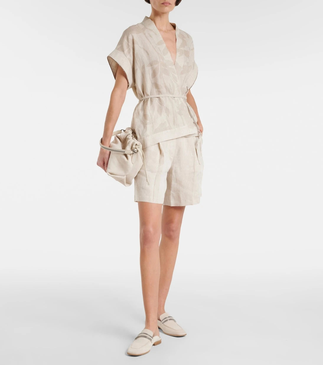 Brunello Cucinelli - Keten şort