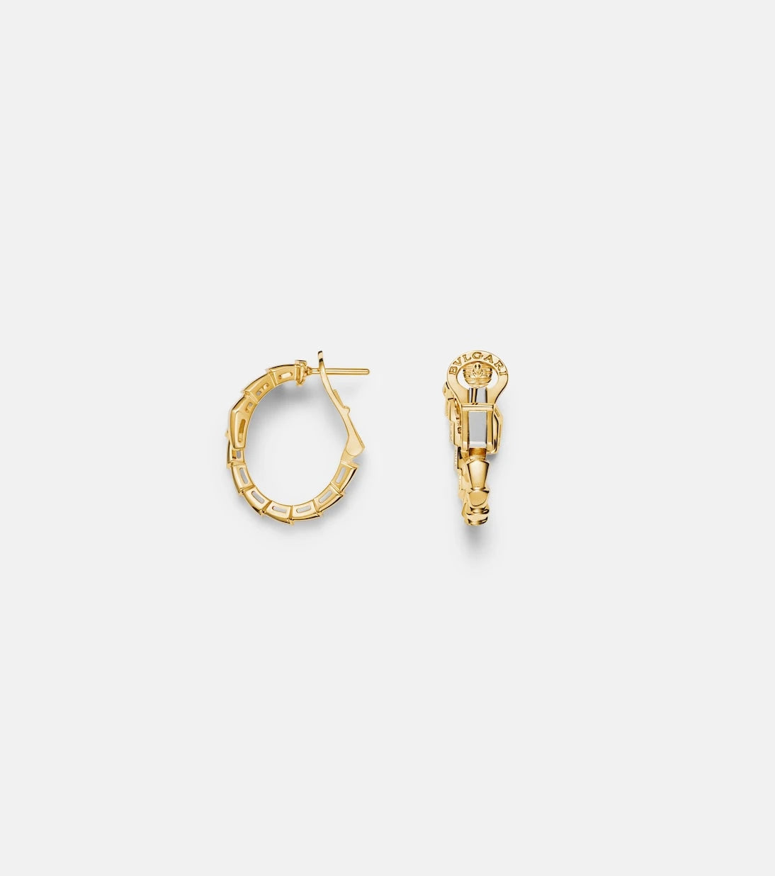 Bvlgari - Serpenti Viper 18kt gold earrings