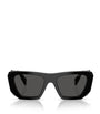 Prada Black Acetate PR B18S Sunglasses