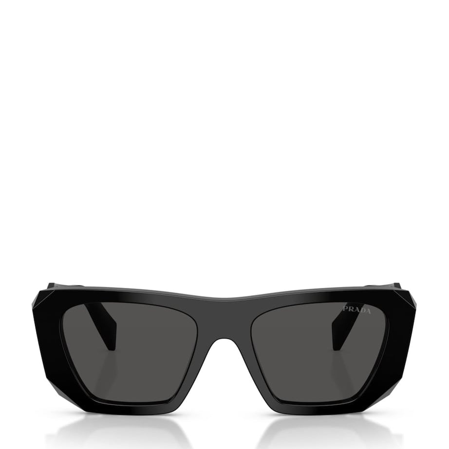 Prada Black Acetate PR B18S Sunglasses