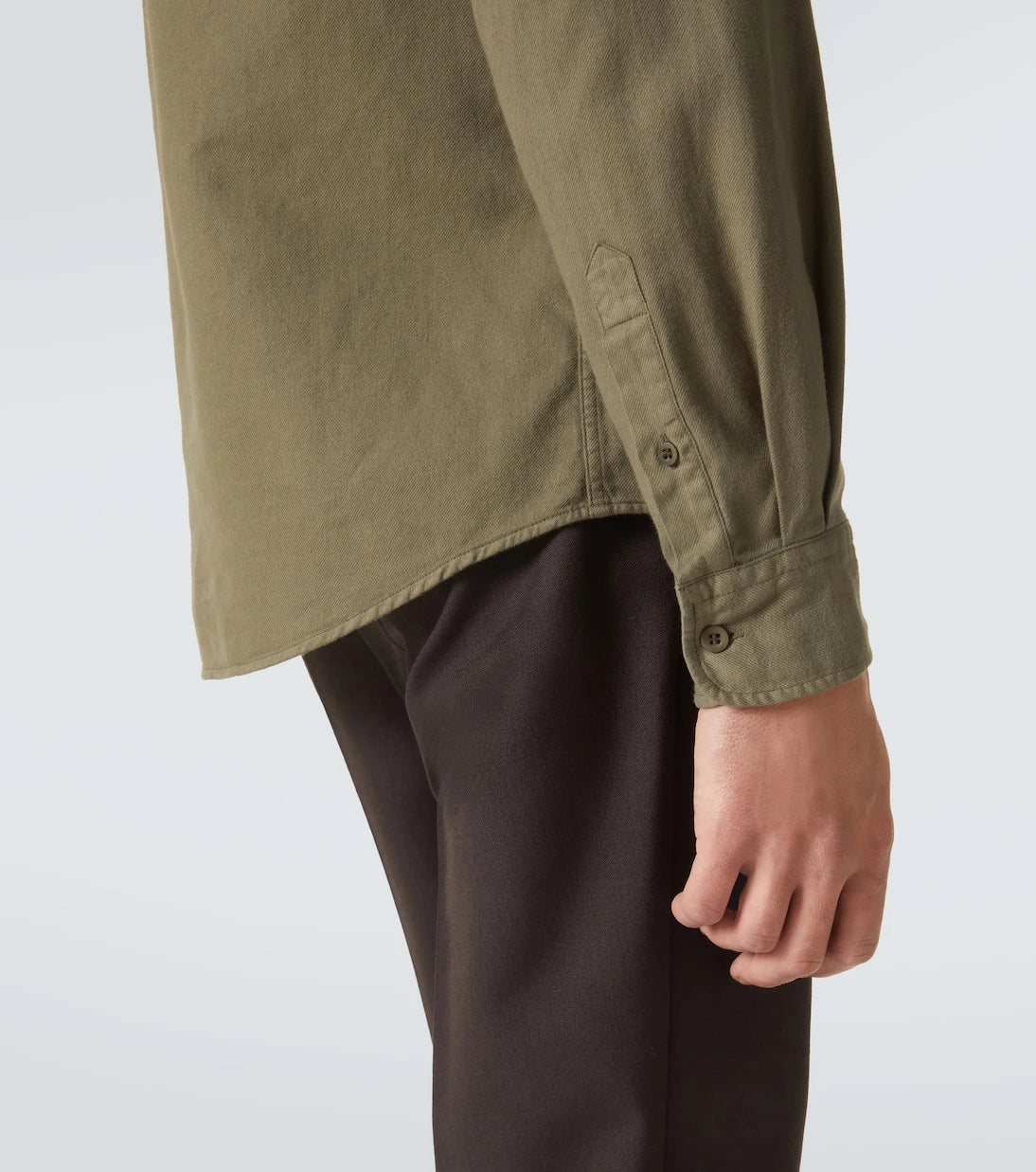 Sunspel - Cotton flannel shirt