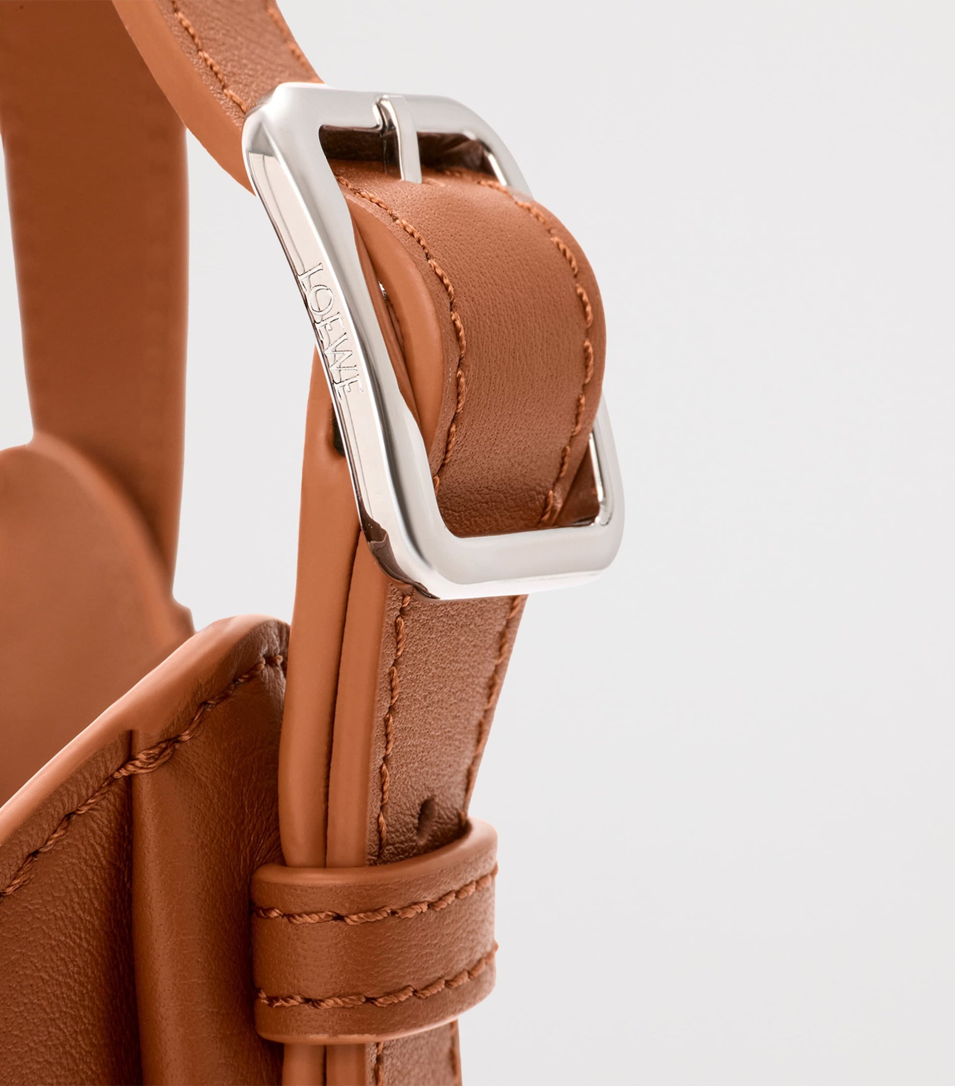 Leather Hammock Flip Tote Bag