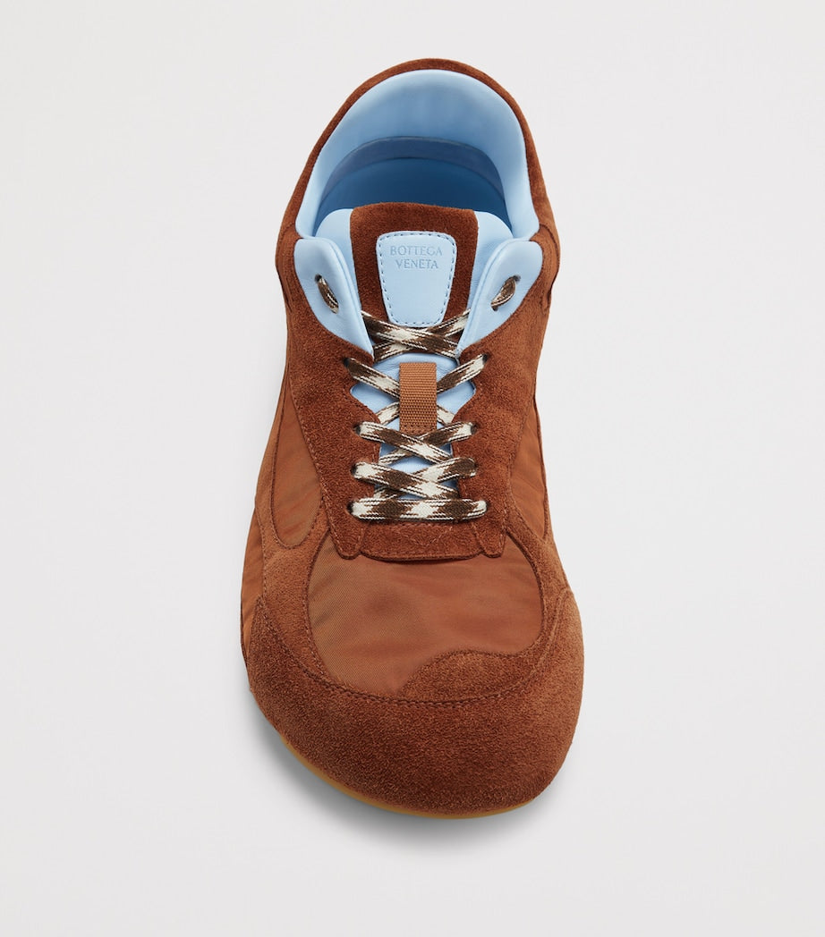 Bottega Veneta Suede Orbit Flash Sneakers