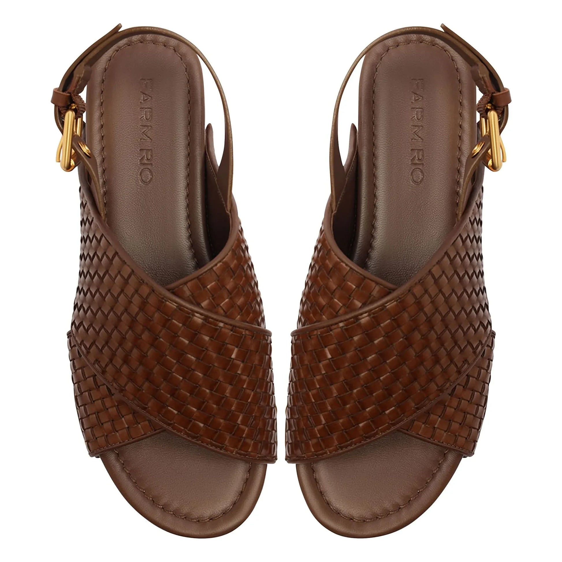 Farm Rio - Braided Sandals | Brown