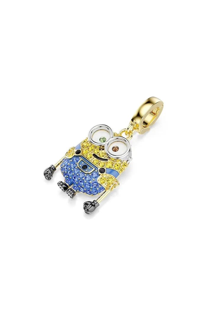 Swarovski metal kristalli kadın kolye ucu Swarovski MINIONS