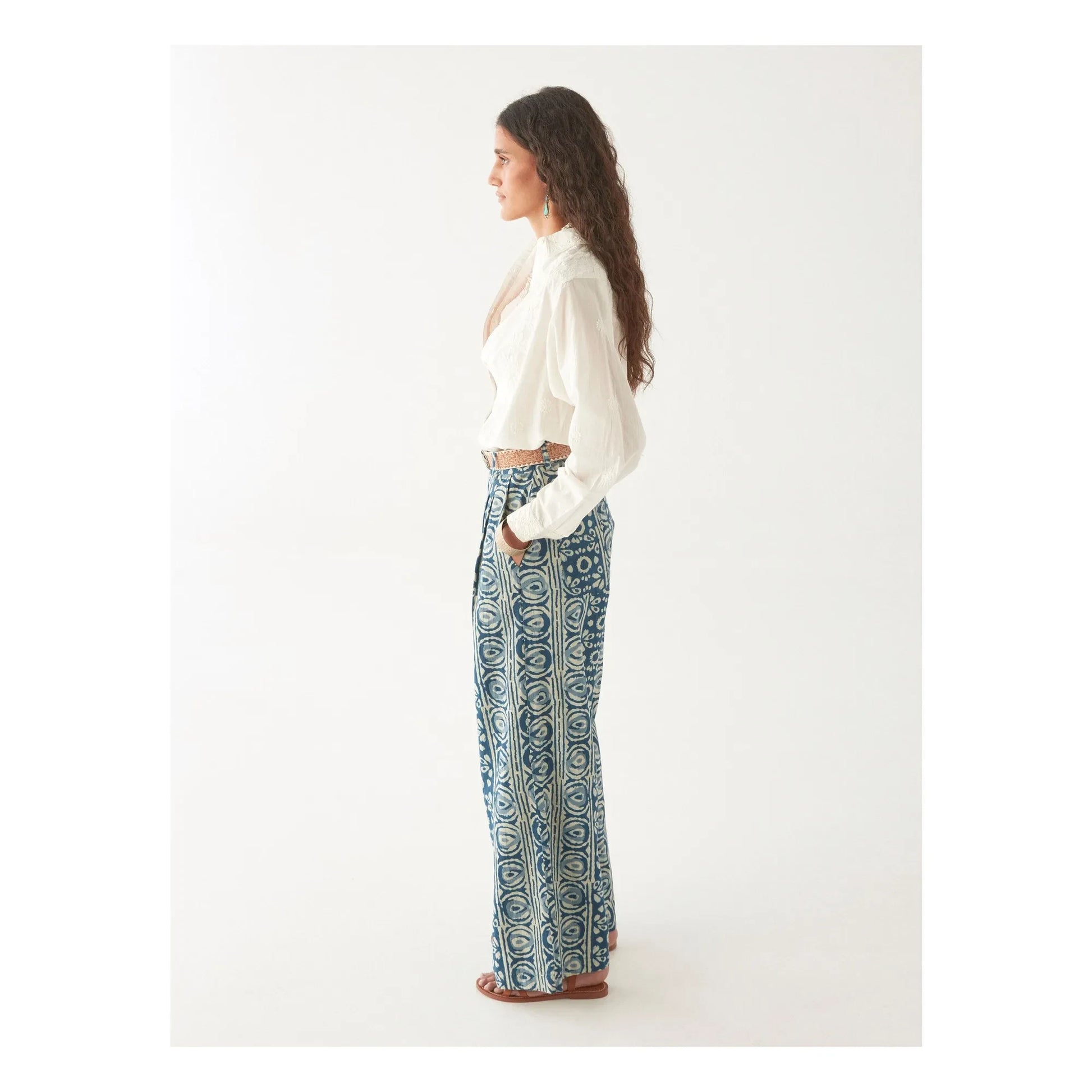 Maison Hotel - Oceano Mare Giselle pants | Blue