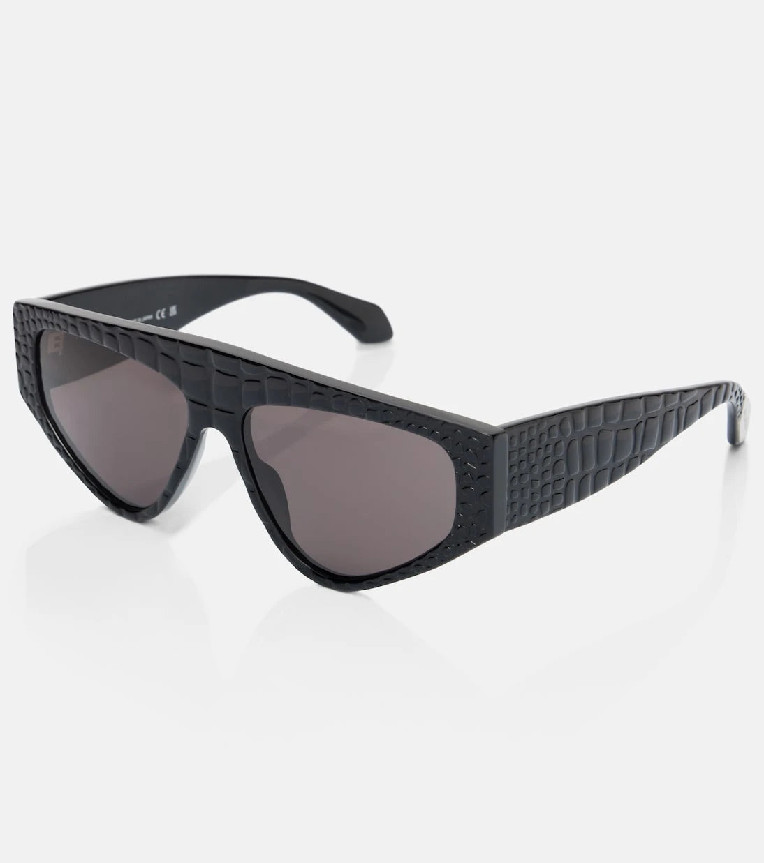 Alaïa - Lettering Logo flat-top sunglasses