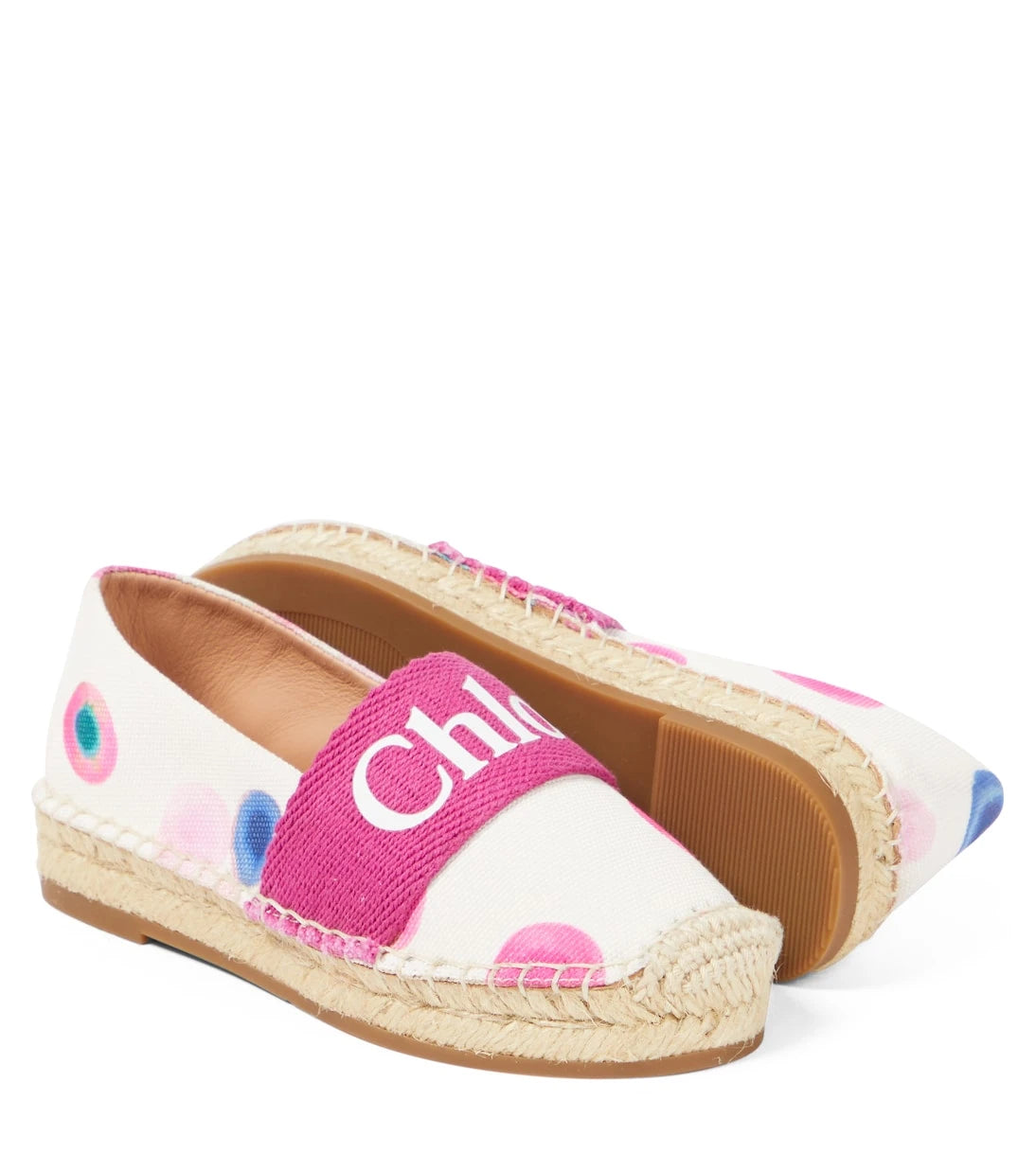 Chloé Kids - إسبادريل بشعار الماركة