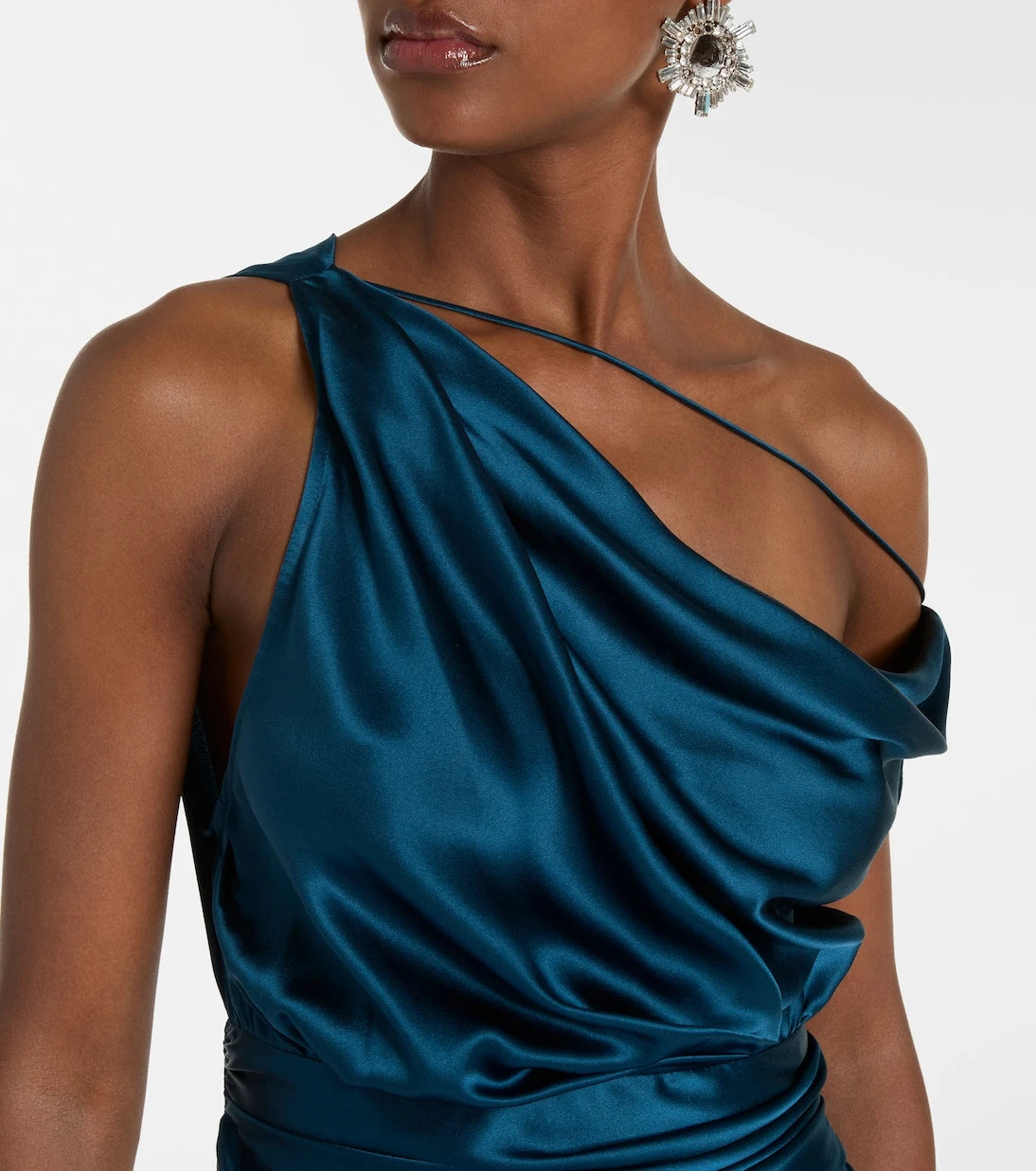 The Sei - Draped silk satin gown