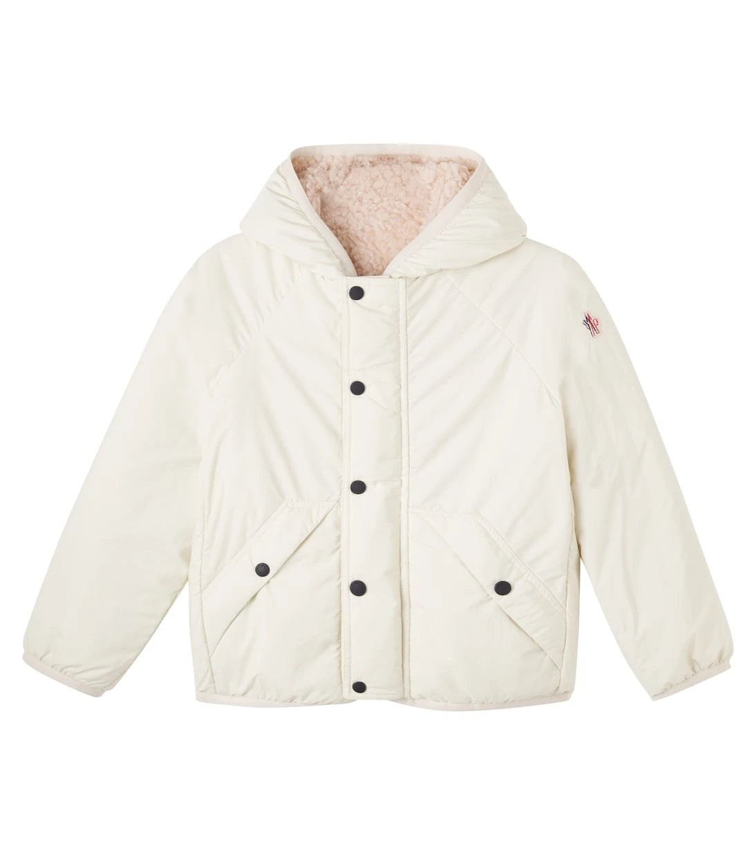 Moncler Grenoble Enfant - Reversible hooded teddy jacket