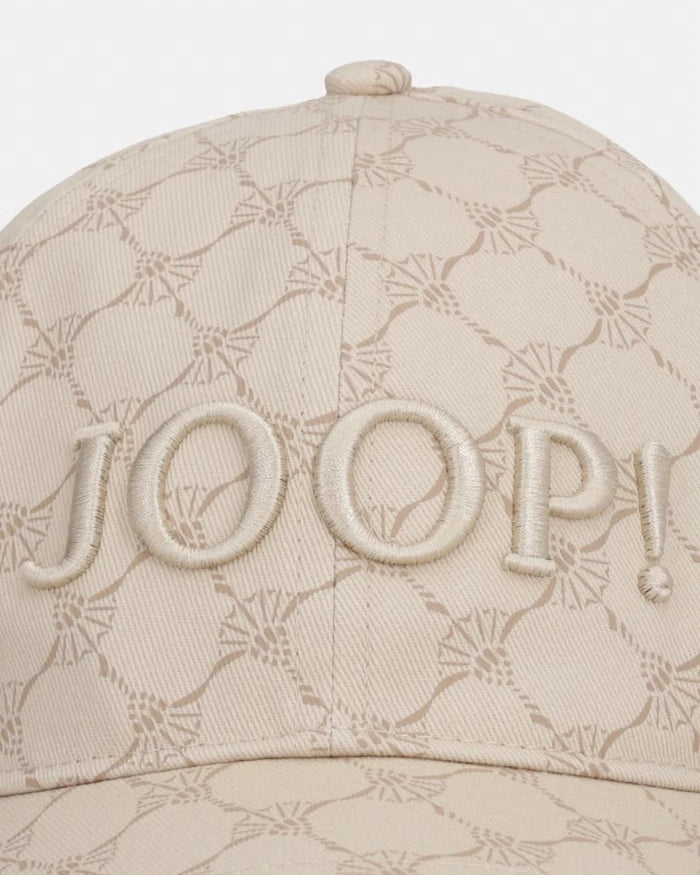 Памучна шапка с козирка Joop!