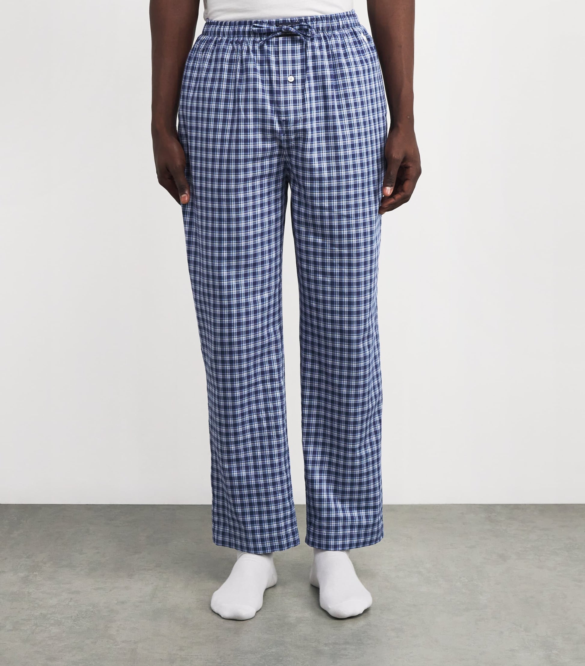 Cotton Check Pyjama Bottoms