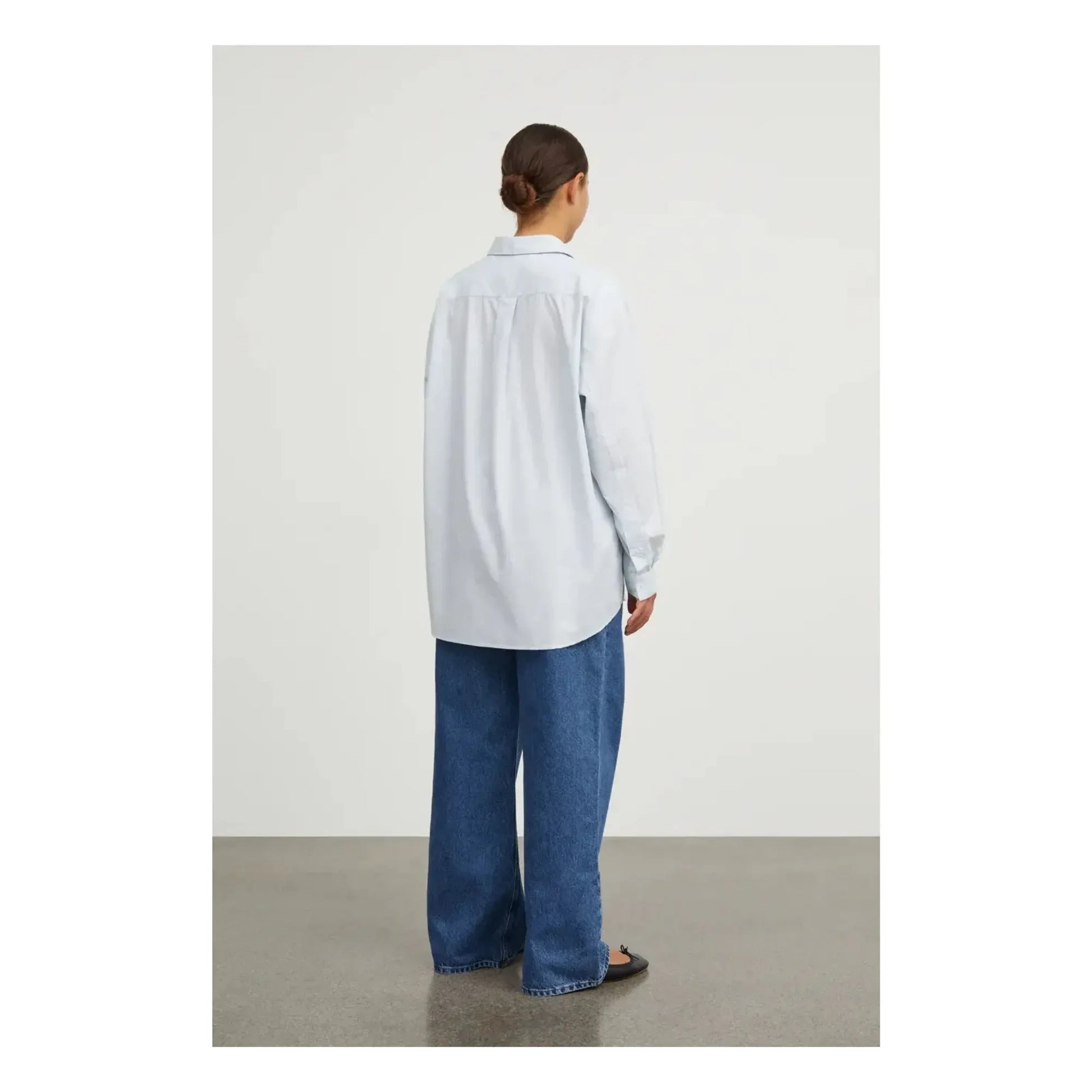 Skall Studio - Edgar organic cotton shirt | Light Blue