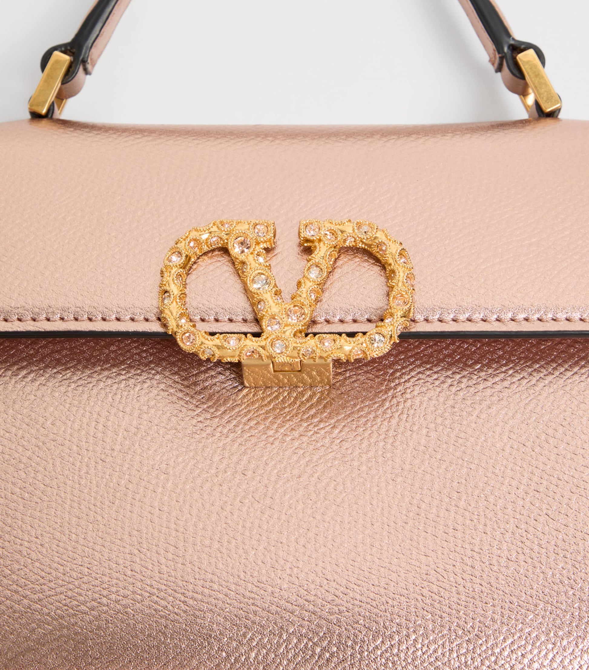 Mini Leather VSLING Top-Handle Bag