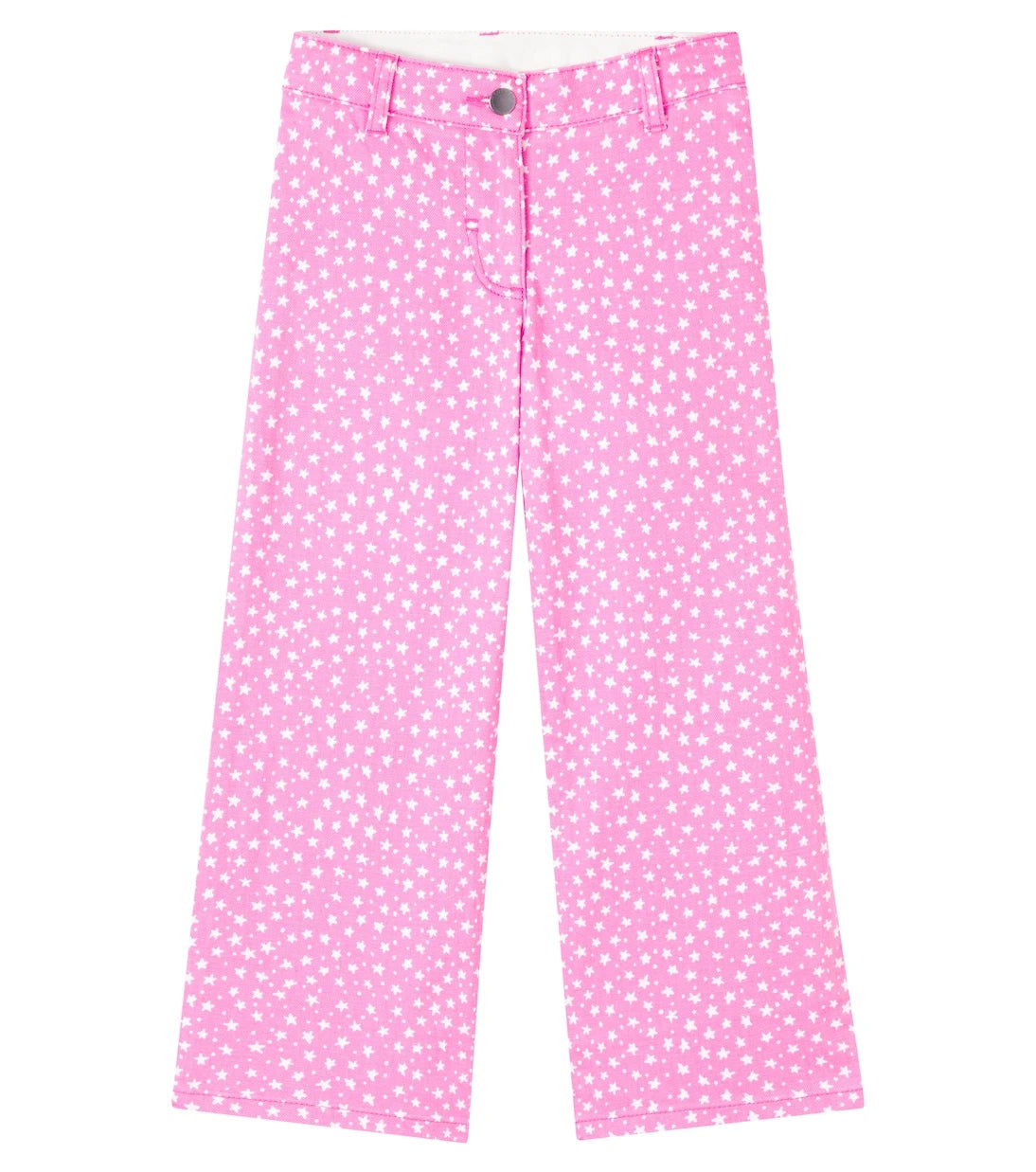 Stella McCartney Kids - Printed wide-leg jeans