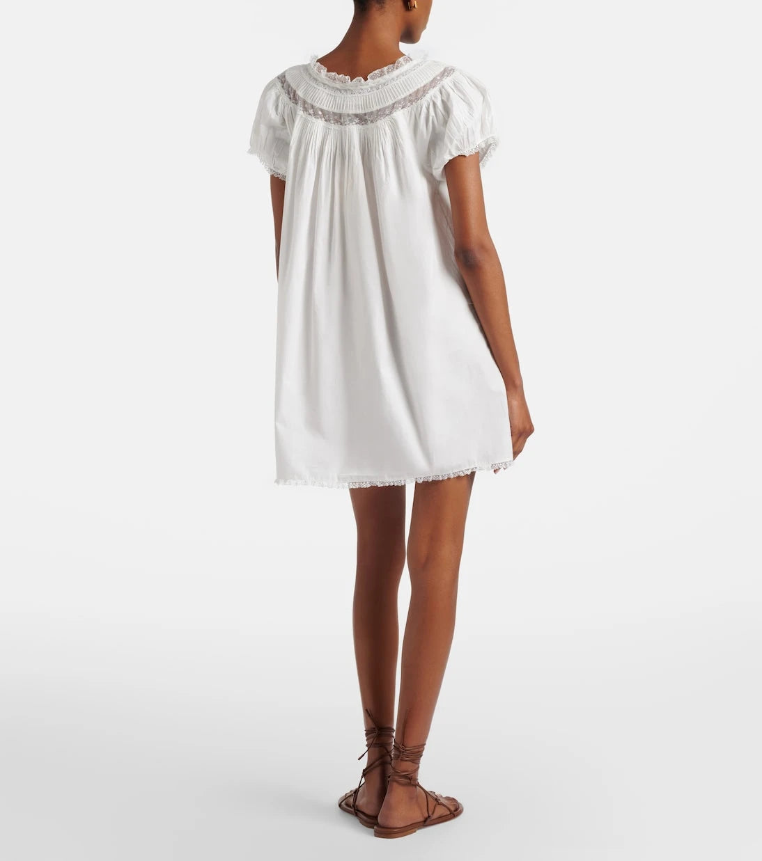 Dôen - Daphne cotton poplin minidress