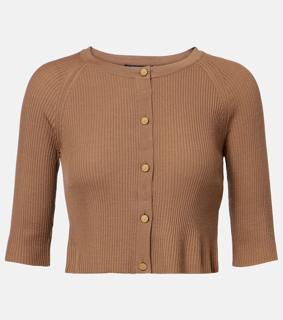 'S Max Mara - Cropped virgin wool cardigan