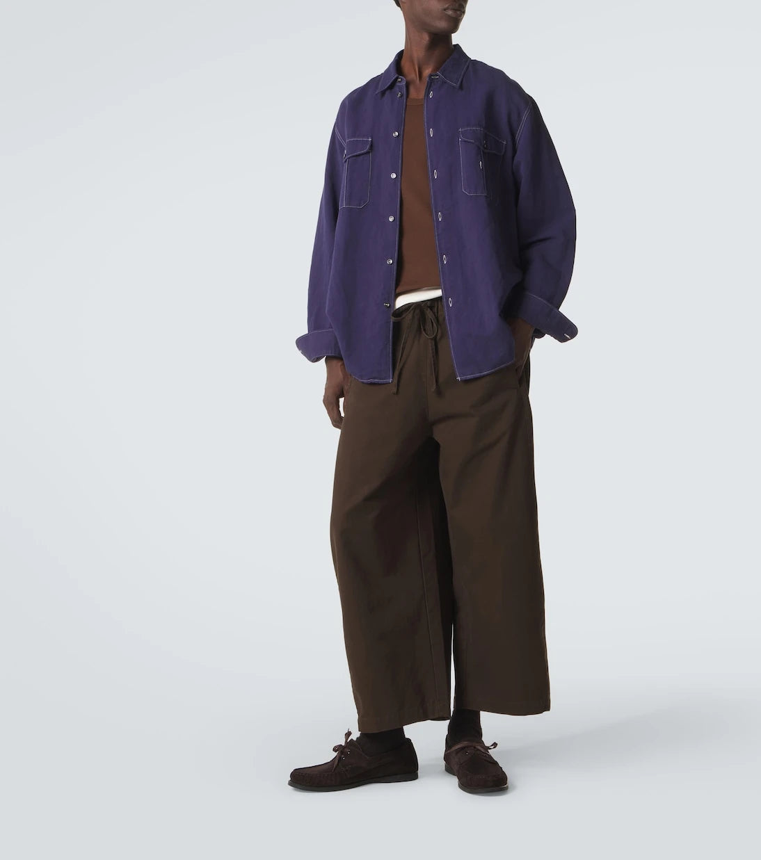 Entire Studios - Loft cropped cotton jersey sweatpants