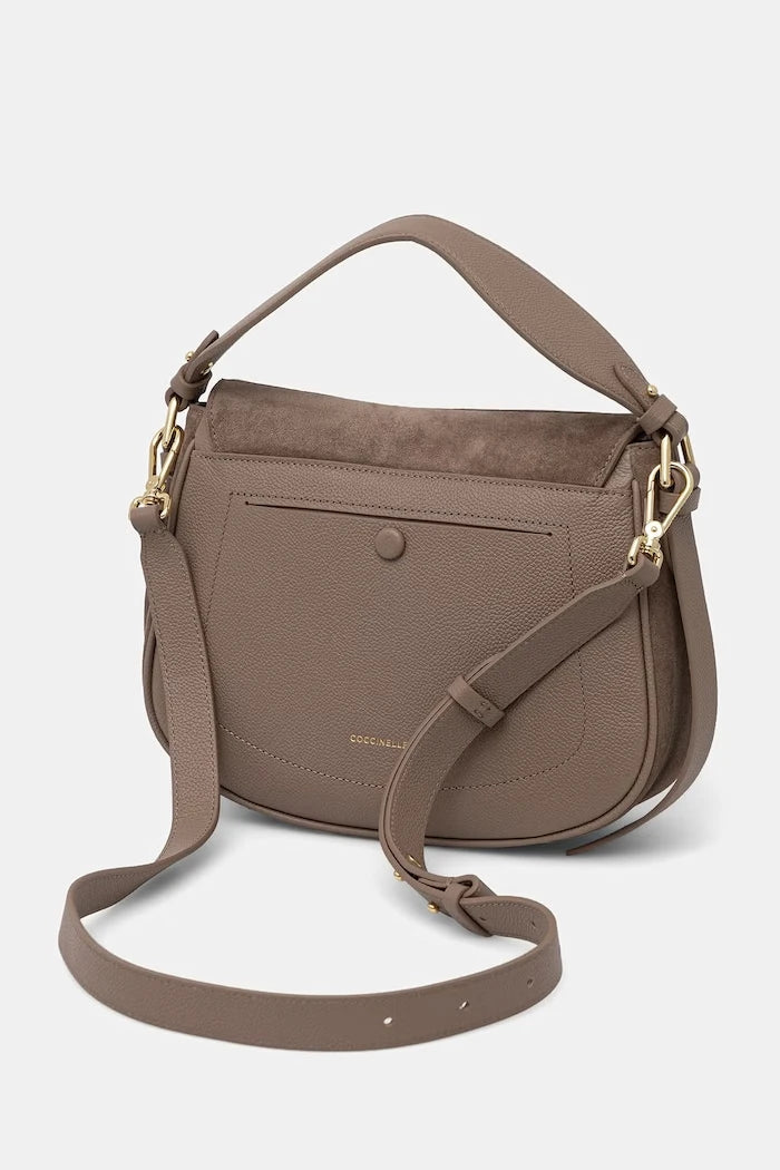 Coccinelle kadın süet crossbody çanta MAVERY SUEDE