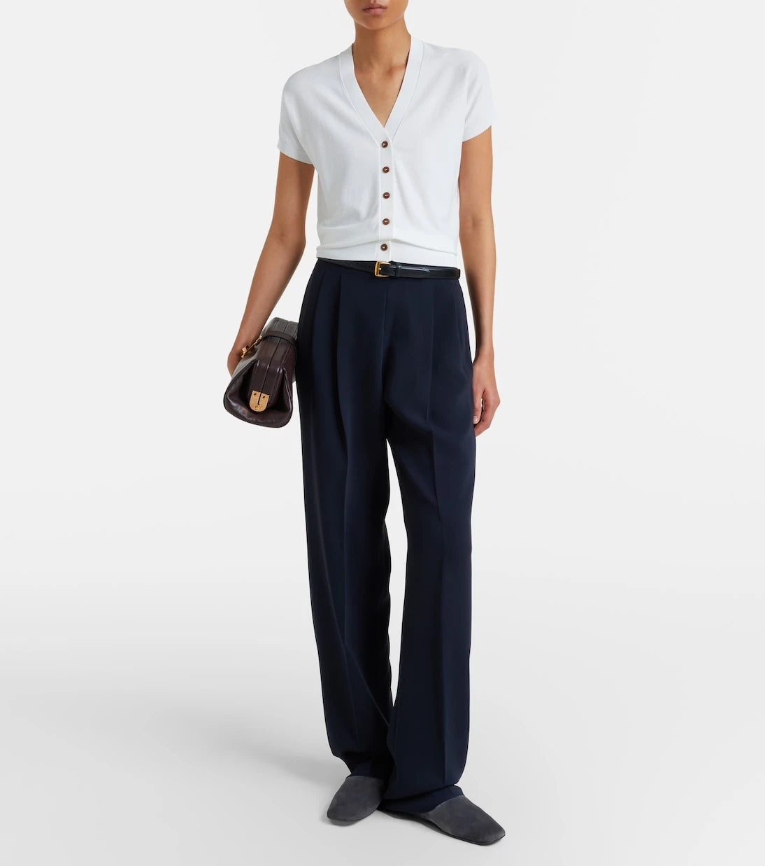 Max Mara - Crêpe cardigan