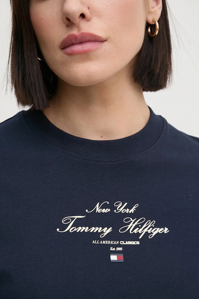 Tommy Hilfiger Pamuklu Elbise