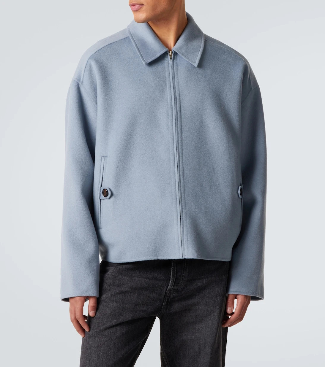Acne Studios - جاكيت من الصوف والكشمير