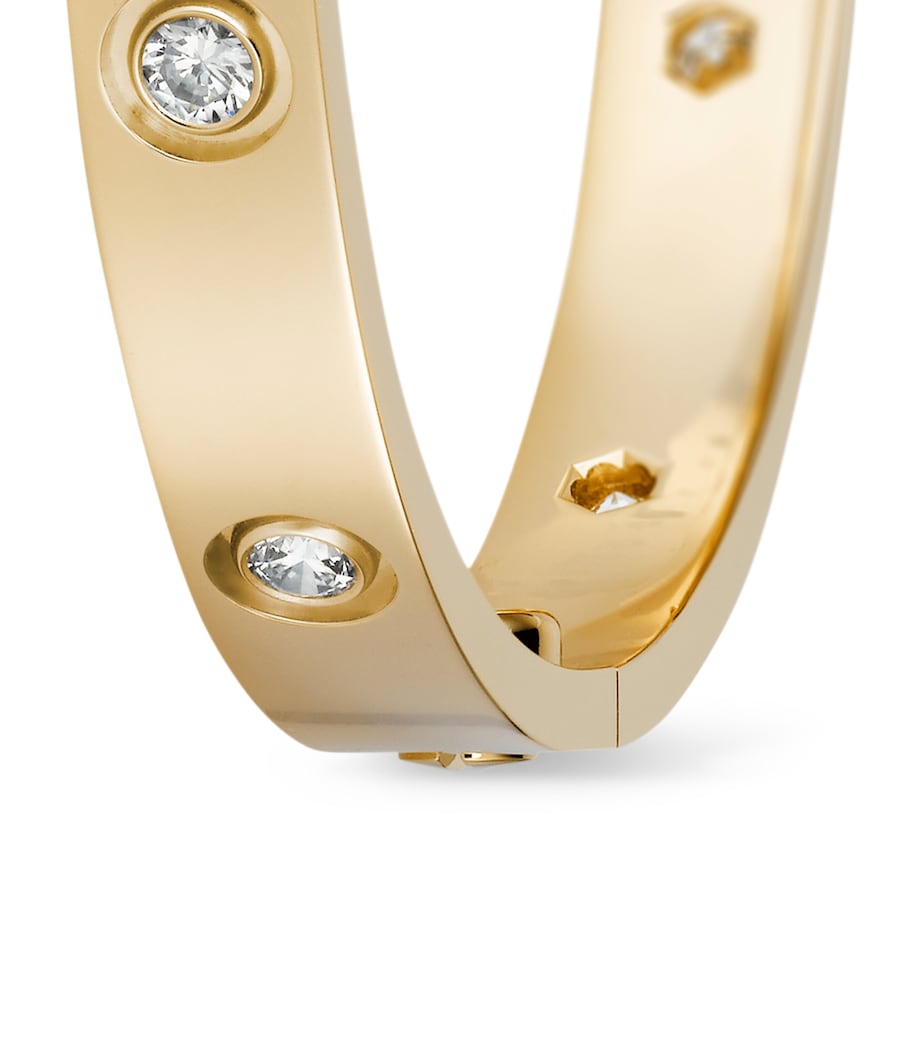 LOVE Classic Yellow Gold 10-Diamond Bracelet