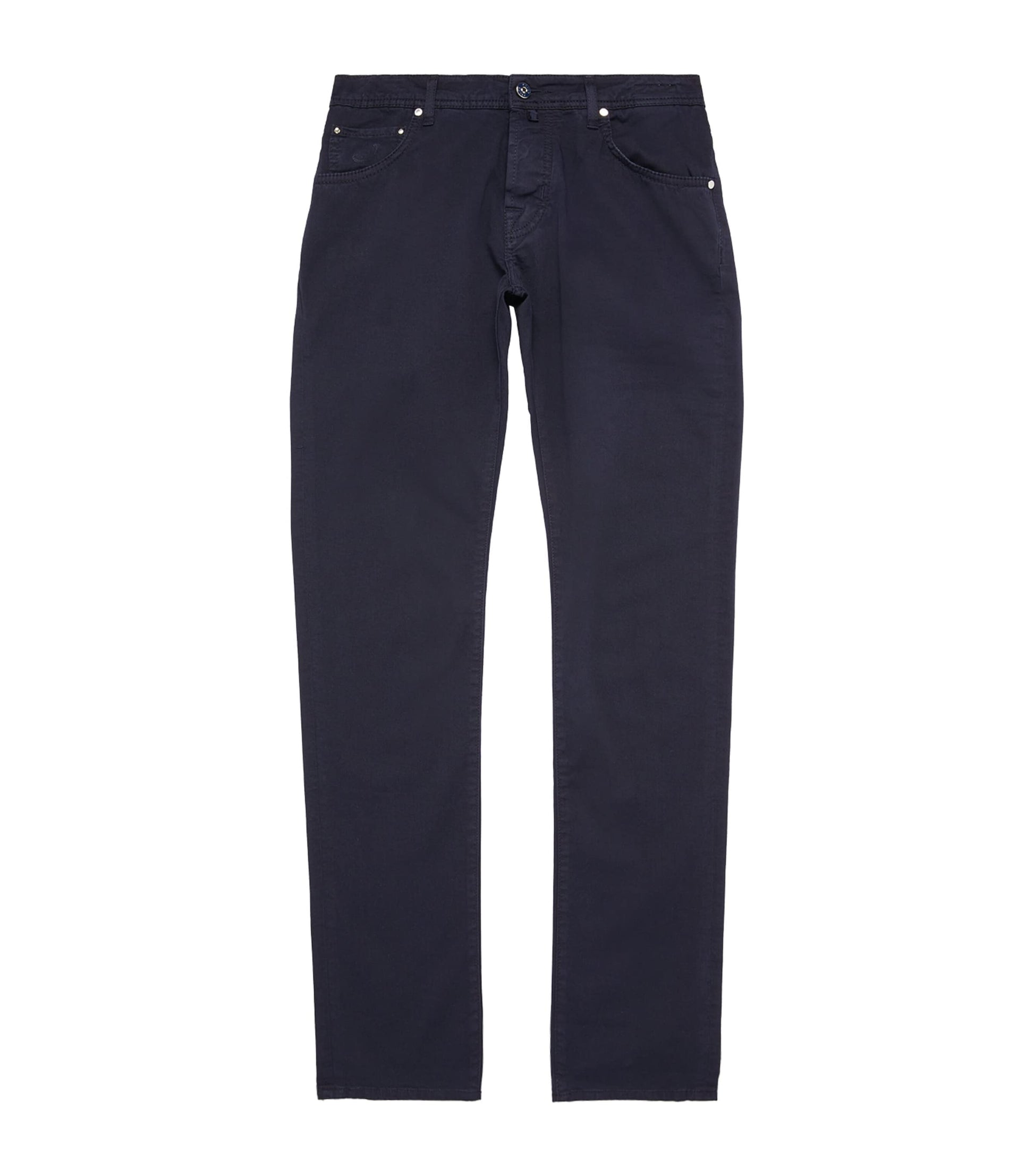 JACOB COHËN Cotton-Rich Slim Trousers