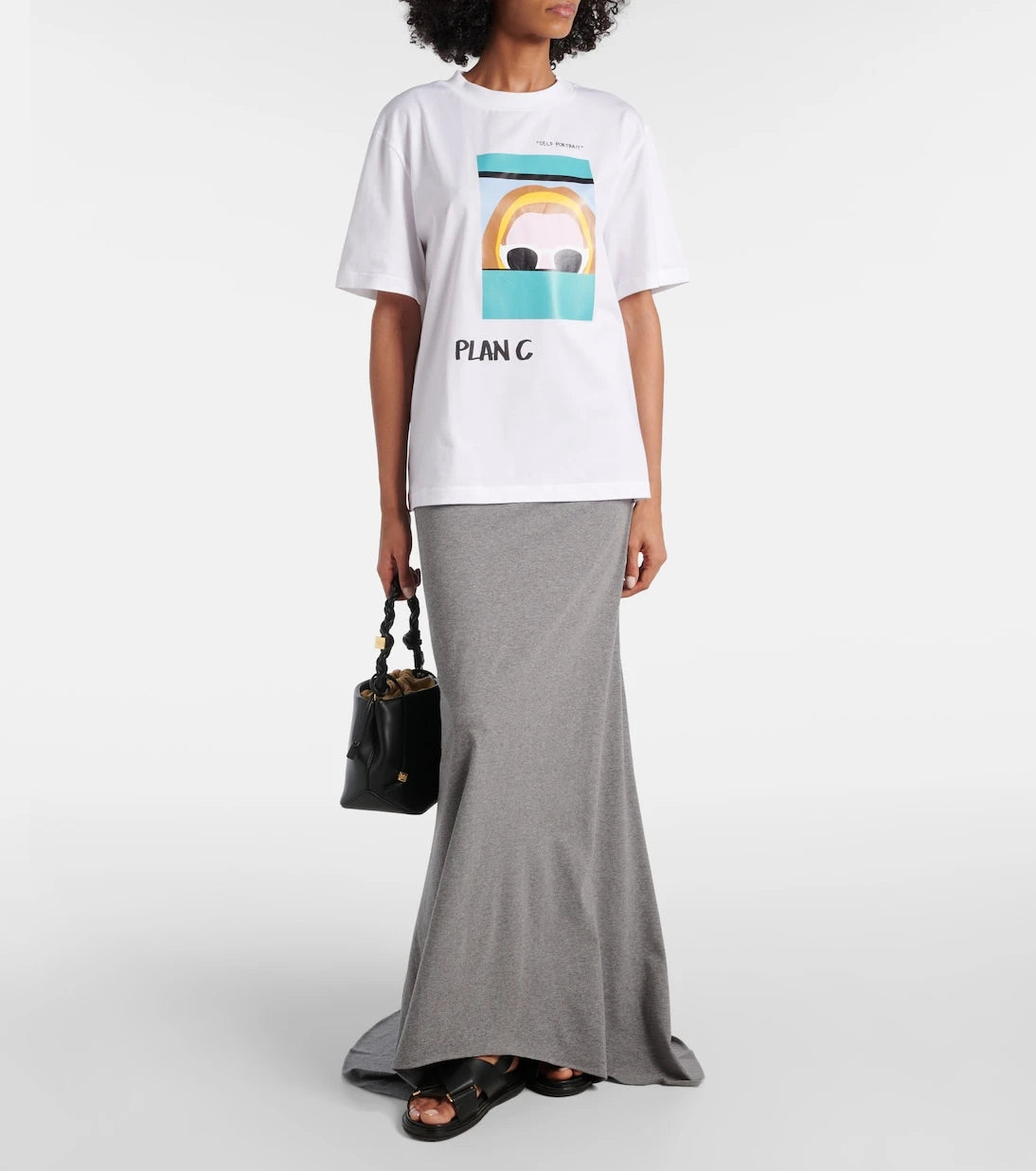 Plan C - Cotton maxi skirt