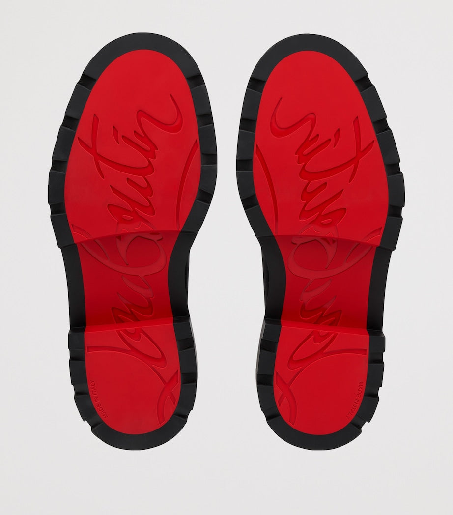 Christian Louboutin Red St Roch Pyraclou Loafers