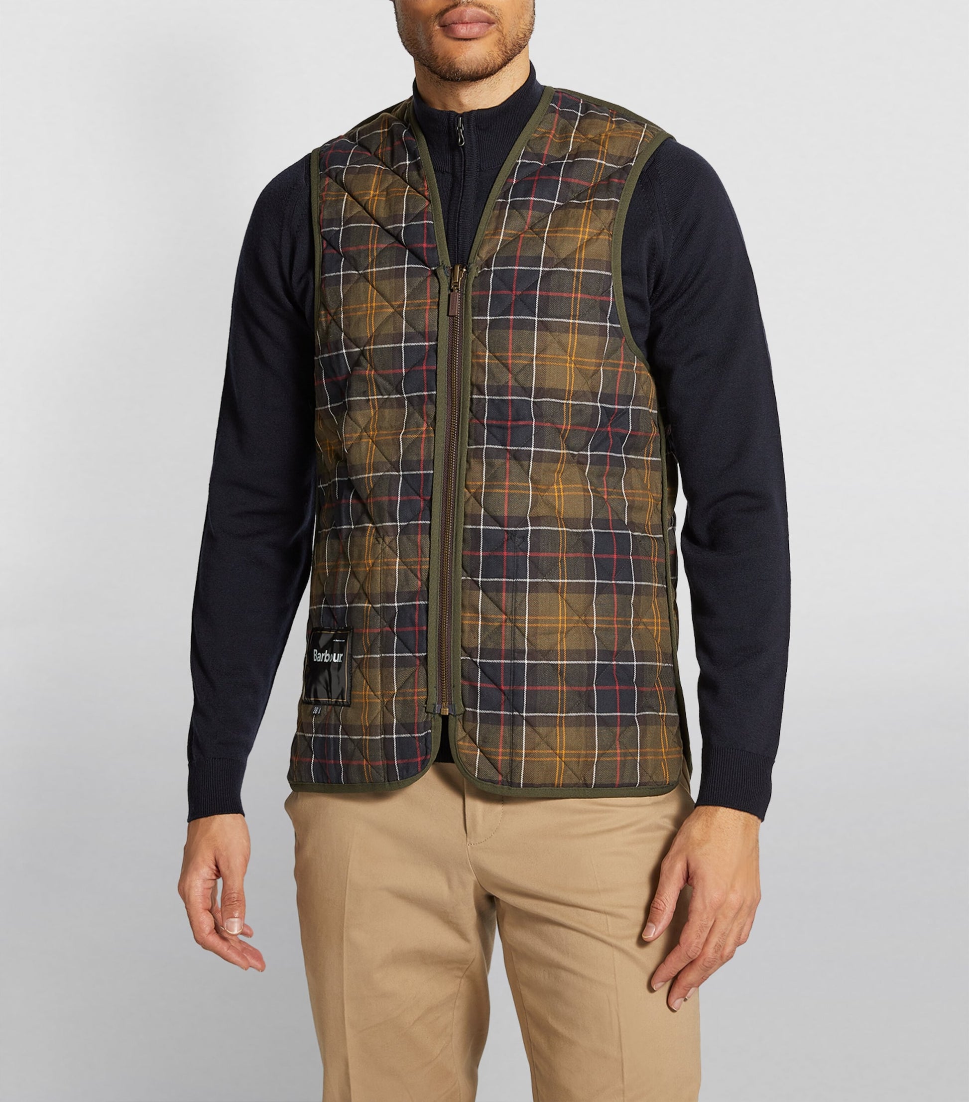 Barbour Green Quilted Gilet