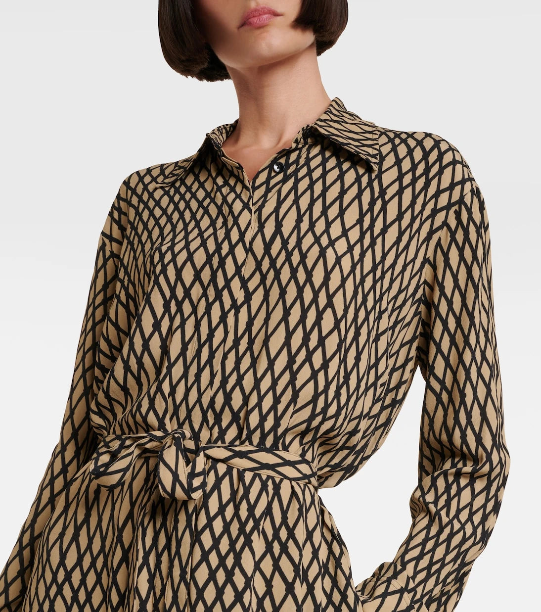 Proenza Schouler - Printed shirt dress